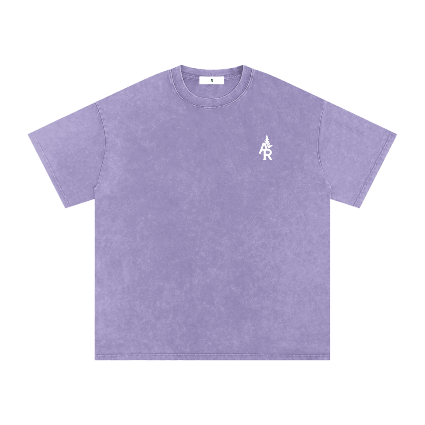 Rooted Snow Washed Oversized Cotton T-Shirt
