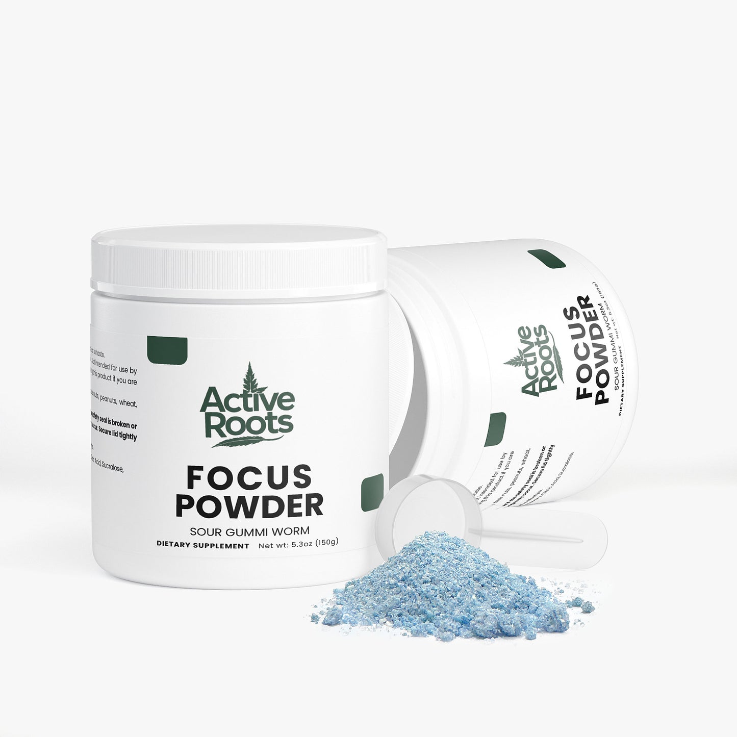 Sour Gummi Worm Focus Powder