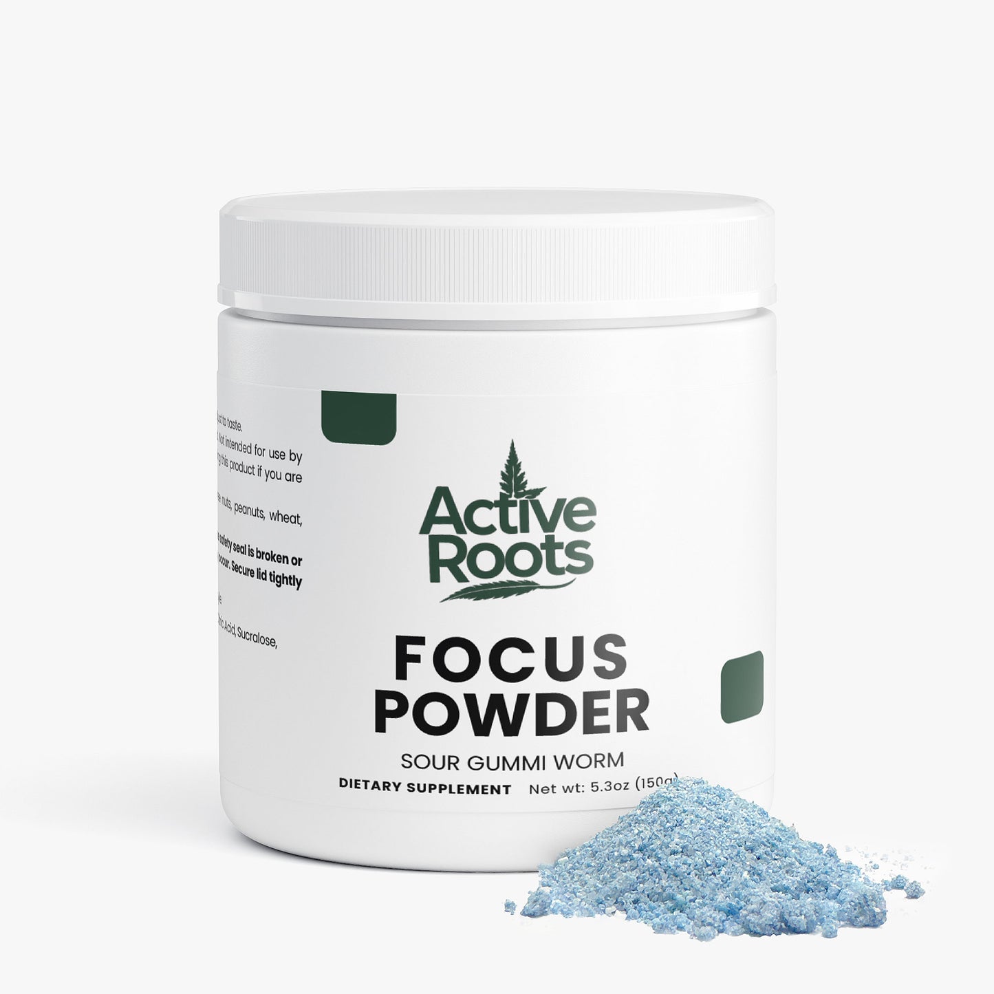 Sour Gummi Worm Focus Powder