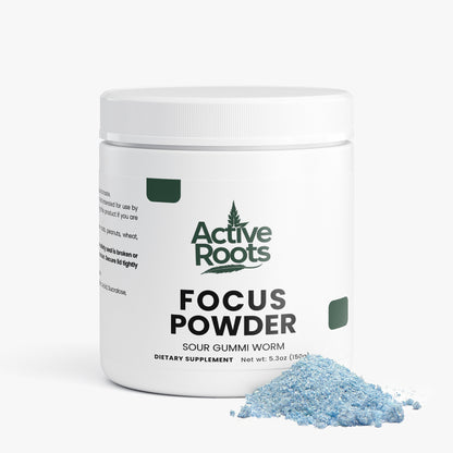 Sour Gummi Worm Focus Powder