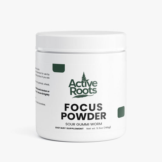 Sour Gummi Worm Focus Powder