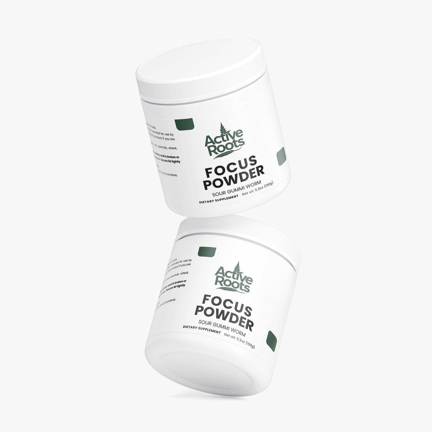Sour Gummi Worm Focus Powder