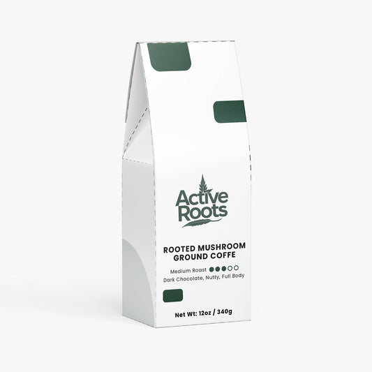 Rooted Focus Mushroom Coffee (Medium Roast)