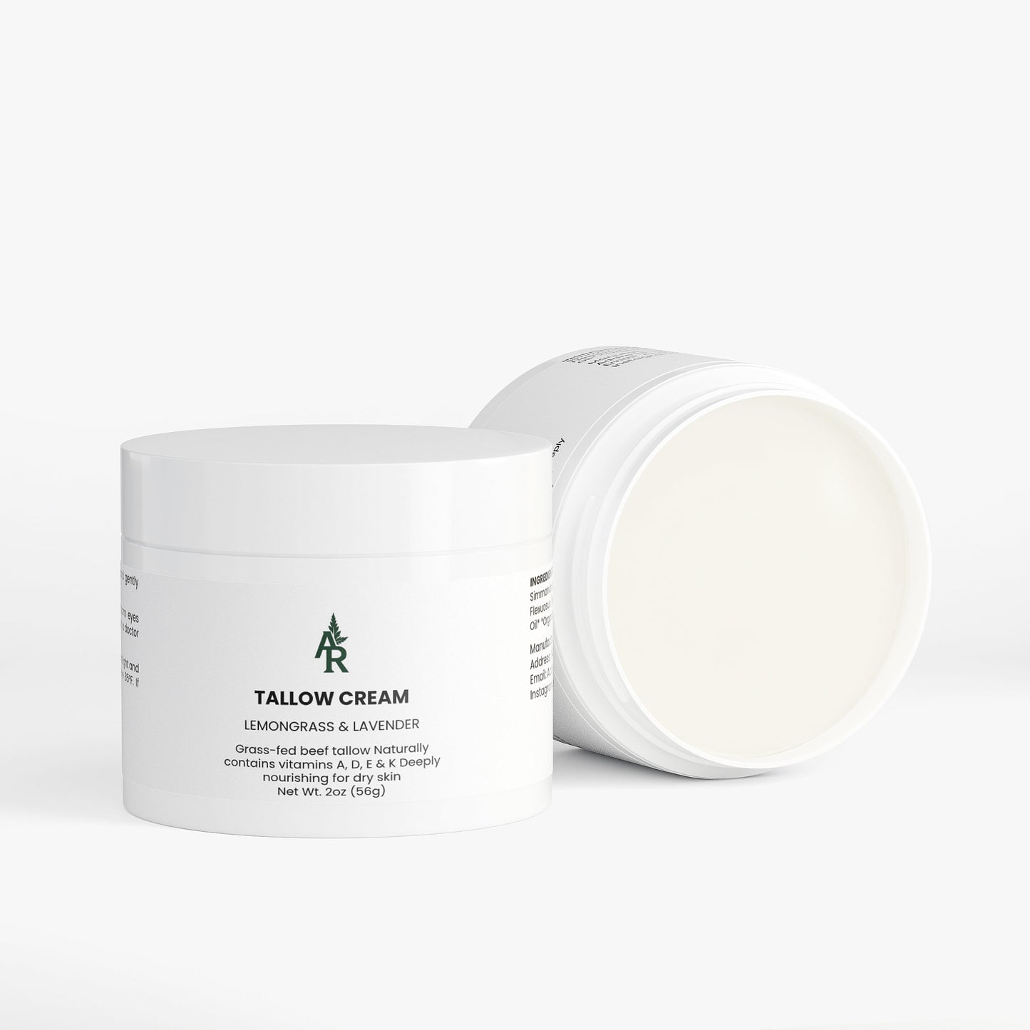 Tallow Cream Lemongrass & Lavender