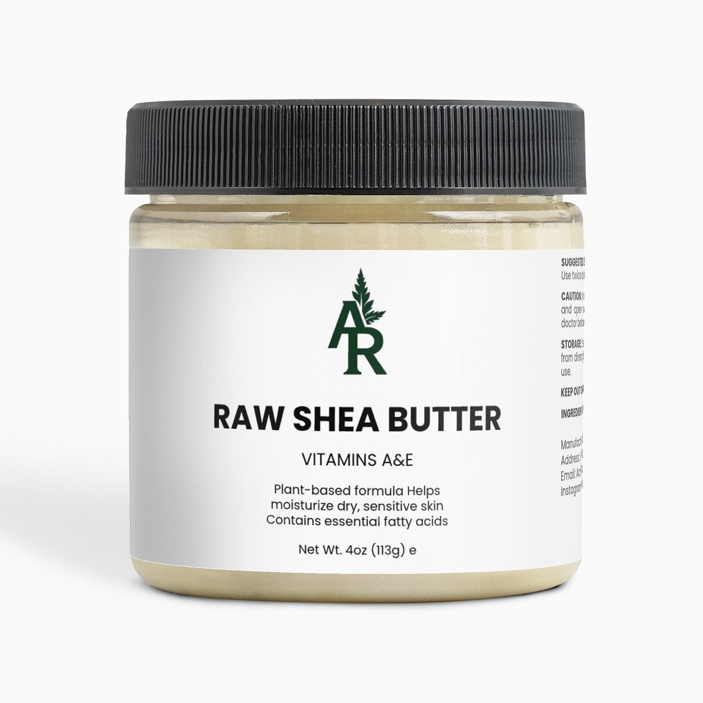 Pure Roots Organic Raw Shea Butter