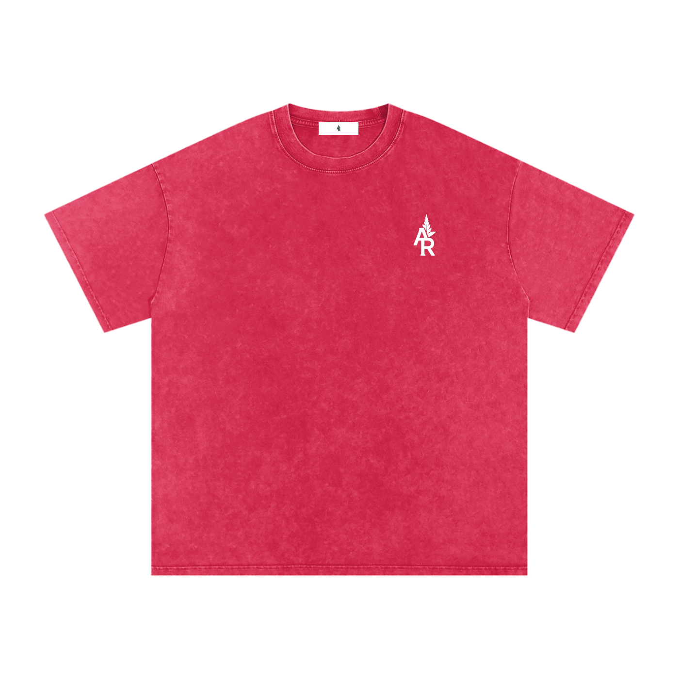 Rooted Snow Washed Oversized Cotton T-Shirt