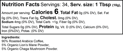 Rooted Focus Mushroom Coffee (Medium Roast)