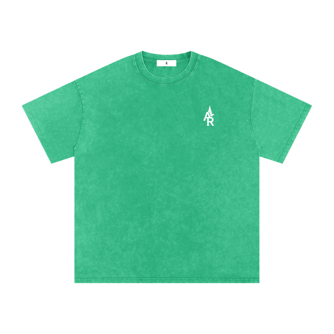 Rooted Snow Washed Oversized Cotton T-Shirt