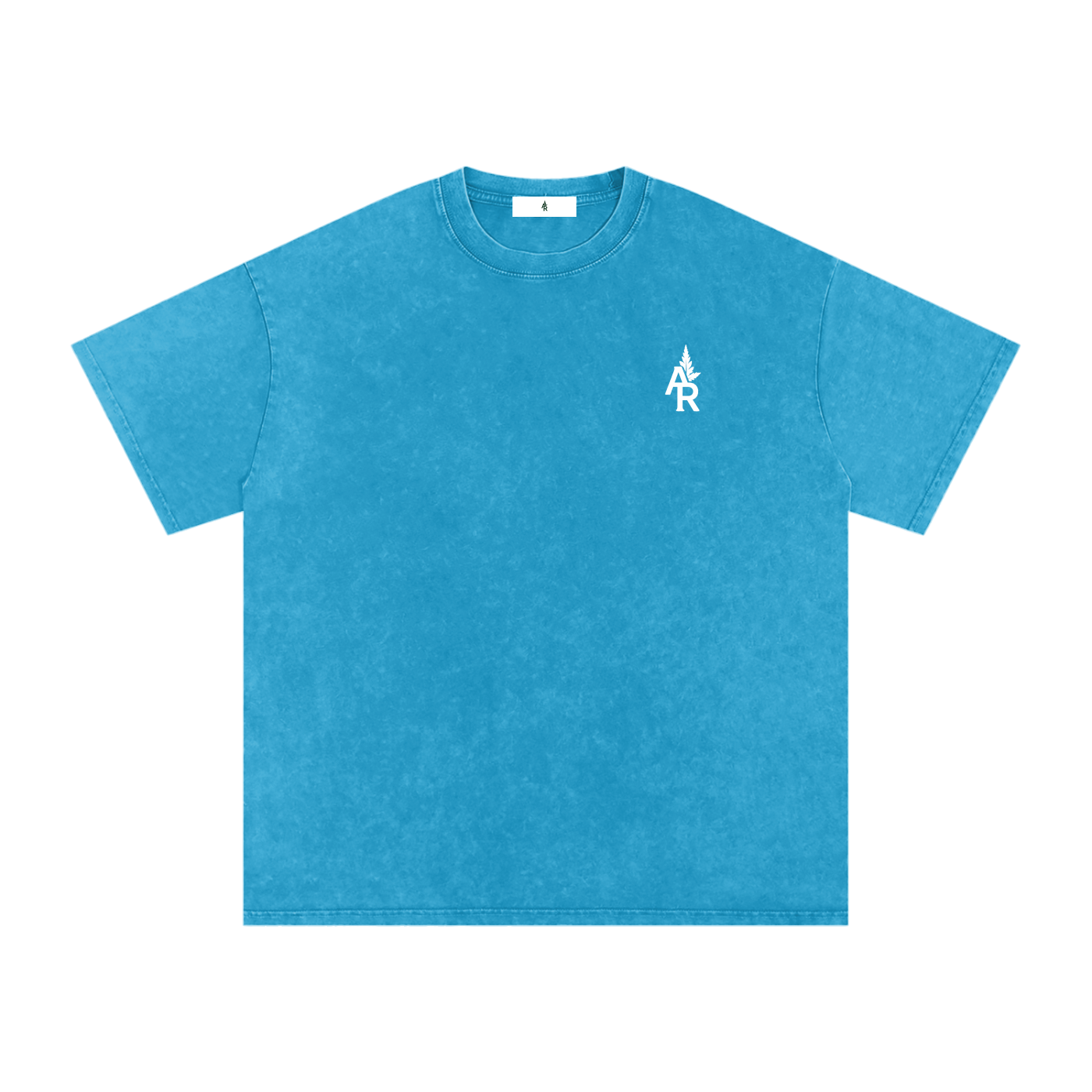 Rooted Snow Washed Oversized Cotton T-Shirt