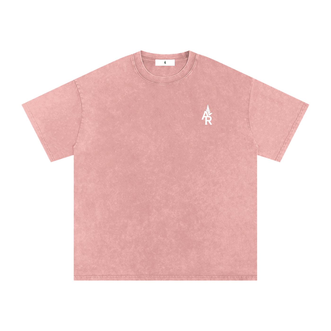 Rooted Snow Washed Oversized Cotton T-Shirt