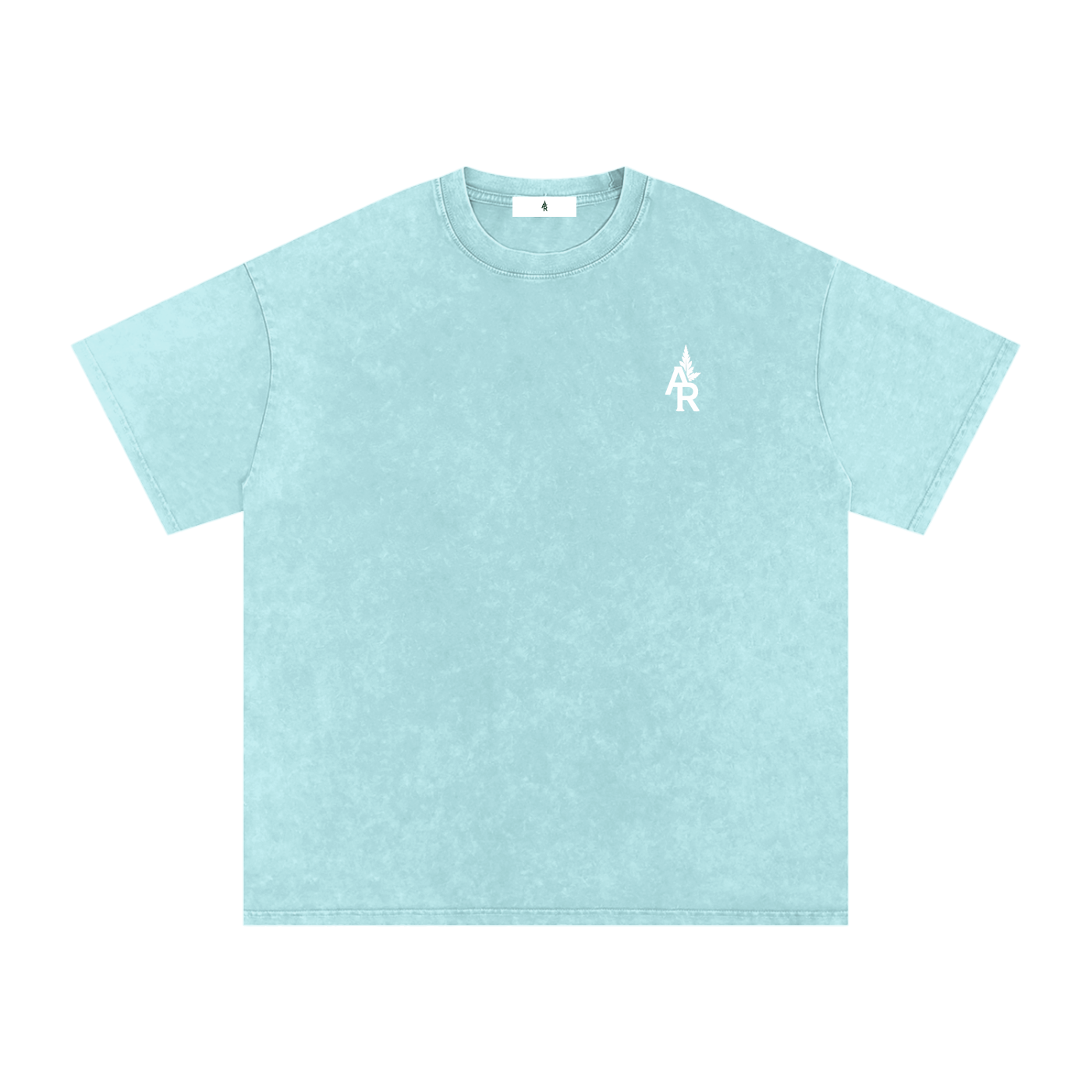 Rooted Snow Washed Oversized Cotton T-Shirt